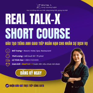 Đào Tạo Ngắn Hạn Tiếng Anh Cho Nhân Sự Ngành Dịch Vụ